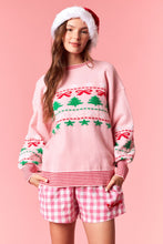 Load image into Gallery viewer, Pink Christmas Wishes Sweater
