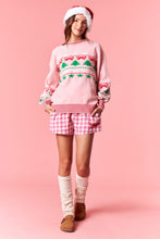 Load image into Gallery viewer, Pink Christmas Wishes Sweater
