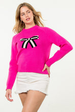 Load image into Gallery viewer, That Girl Knit Bow Sweater
