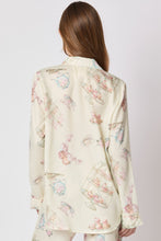 Load image into Gallery viewer, Morning Tea Satin Pajama Top
