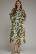 Load image into Gallery viewer, Blue Ridge Bloom Midi Dress
