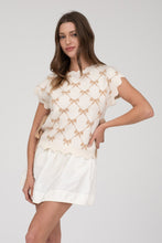Load image into Gallery viewer, Bow Haven Sweater / Cream
