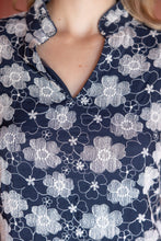 Load image into Gallery viewer, Flower Power Navy Dress
