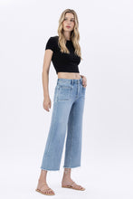 Load image into Gallery viewer, Vervet High Rise Crop Slim Wide Denim / Sunflower Wash
