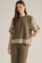 Load image into Gallery viewer, Maple Grove Striped Top

