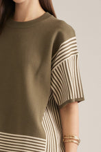 Load image into Gallery viewer, Maple Grove Striped Top
