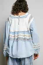 Load image into Gallery viewer, Sadie Belle Denim Top
