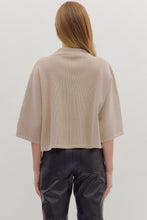 Load image into Gallery viewer, Basic Is Best Knit Top / Stone
