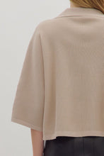 Load image into Gallery viewer, Basic Is Best Knit Top / Stone
