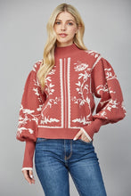 Load image into Gallery viewer, In The Details Mock Neck Sweater
