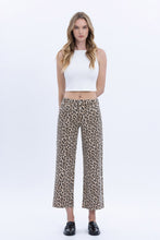 Load image into Gallery viewer, Vervet Leopard Print Wide Leg Jeans
