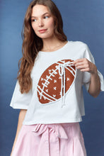 Load image into Gallery viewer, Ribbons &amp; Bows Football Tee
