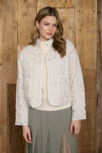 Load image into Gallery viewer, Miley Quilted Puffer Floral Jacket
