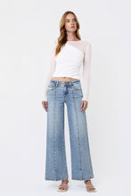 Load image into Gallery viewer, Vervet Mid Rise Wide Leg w/ Slits in Breakthrough Wash
