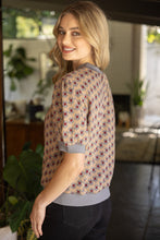 Load image into Gallery viewer, Thankful Heart Knit Floral Top
