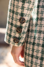 Load image into Gallery viewer, Plaid &amp; Proper Double Breasted Blazer
