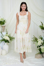 Load image into Gallery viewer, Dilly Dally Garden Midi Dress
