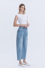 Load image into Gallery viewer, Vervet High Rise Wide Barrel With Waist Tie
