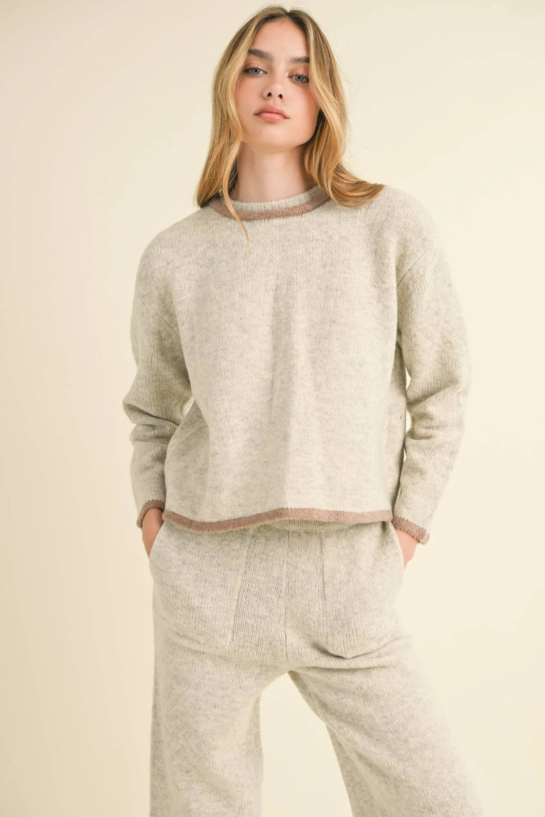 Cozy Fire Open Back Sweater