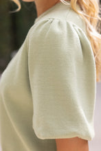 Load image into Gallery viewer, Basic Bubble Sweater / Olive
