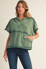 Load image into Gallery viewer, Lounge Lover Short Sleeve Hoodie
