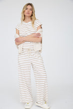 Load image into Gallery viewer, Slow Morning Stripe Drawstring Pants
