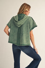 Load image into Gallery viewer, Lounge Lover Short Sleeve Hoodie
