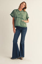 Load image into Gallery viewer, Lounge Lover Short Sleeve Hoodie
