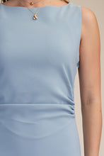 Load image into Gallery viewer, That Girl Boat Neck Dress / Blue
