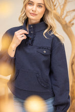 Load image into Gallery viewer, Cozy &amp; Kind Quarter Snap Sweatshirt
