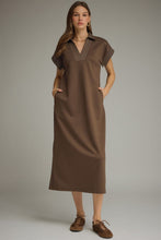 Load image into Gallery viewer, Trim &amp; Chic Midi Dress
