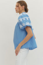 Load image into Gallery viewer, Charlotte Chambray Top
