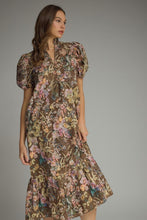 Load image into Gallery viewer, Fall Florals &amp; Things Midi Dress
