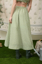 Load image into Gallery viewer, Garden Grove Gingham  Midi Skirt
