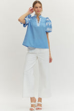 Load image into Gallery viewer, Charlotte Chambray Top
