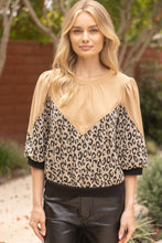Load image into Gallery viewer, The Amber Leopard Top
