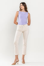 Load image into Gallery viewer, Vervet Melissa Mid Rise Straight Leg Denim / Parchment
