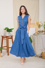 Load image into Gallery viewer, Delilah Denim Midi Dress
