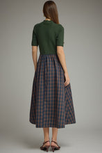 Load image into Gallery viewer, The Harvest Plaid Dress
