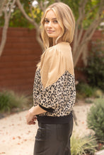 Load image into Gallery viewer, The Amber Leopard Top
