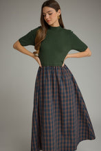 Load image into Gallery viewer, The Harvest Plaid Dress
