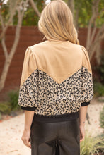 Load image into Gallery viewer, The Amber Leopard Top

