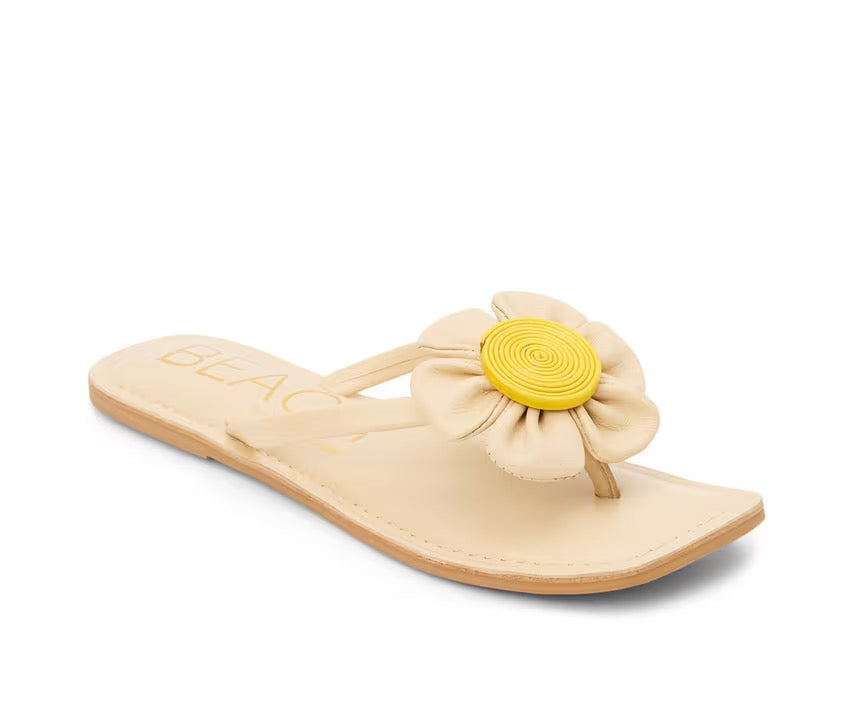 Matisse Bouquet Natural Flip Flop