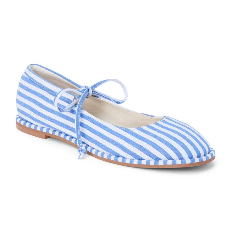 Matisse Gerry Ballet Flat / Blue Stripe