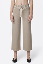 Load image into Gallery viewer, Vervet Olivia Drawstring Denim | Taupe
