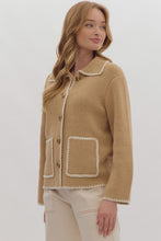 Load image into Gallery viewer, Delicate Fall Whipstitch Cardigan
