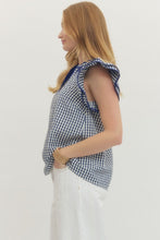 Load image into Gallery viewer, Backyard Brunch Gingham Top
