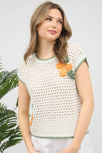 Load image into Gallery viewer, Delta Dawn Crochet Knit Pullover
