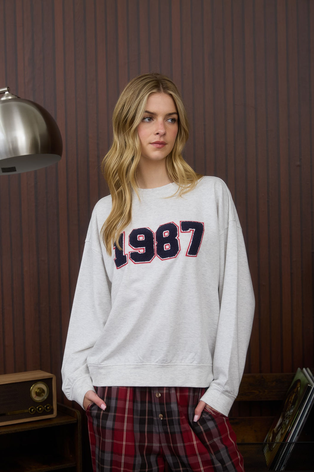 1987 Drop Shoulder Lounge Top