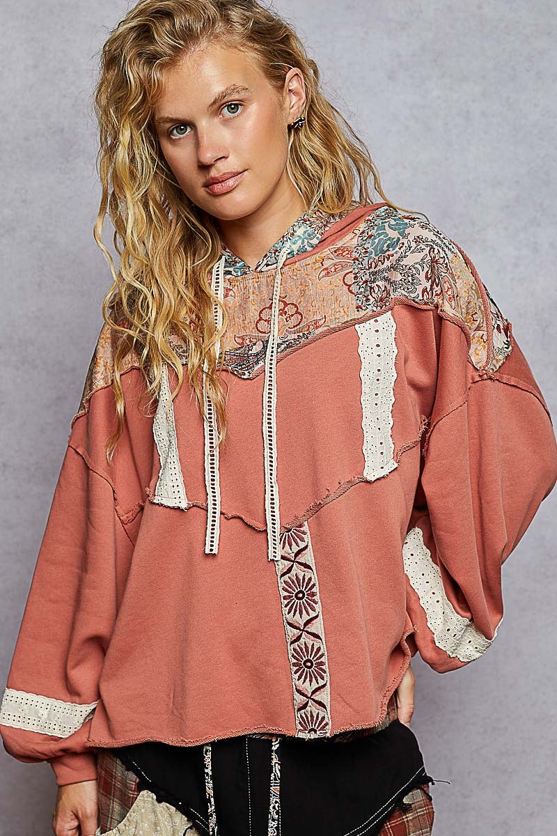 Autumn Wildflower Oversized Hoodie